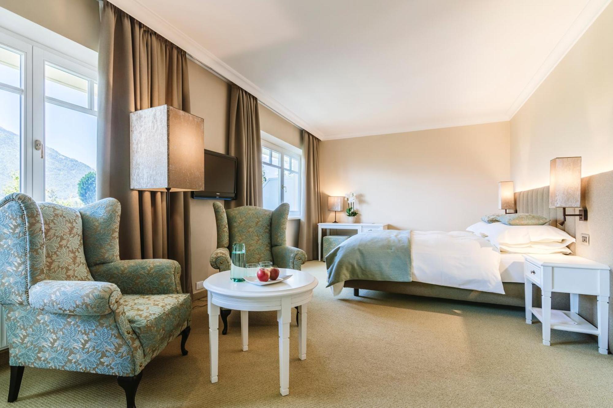 Hotel Pienzenau Am Schlosspark Merano Eksteriør bilde