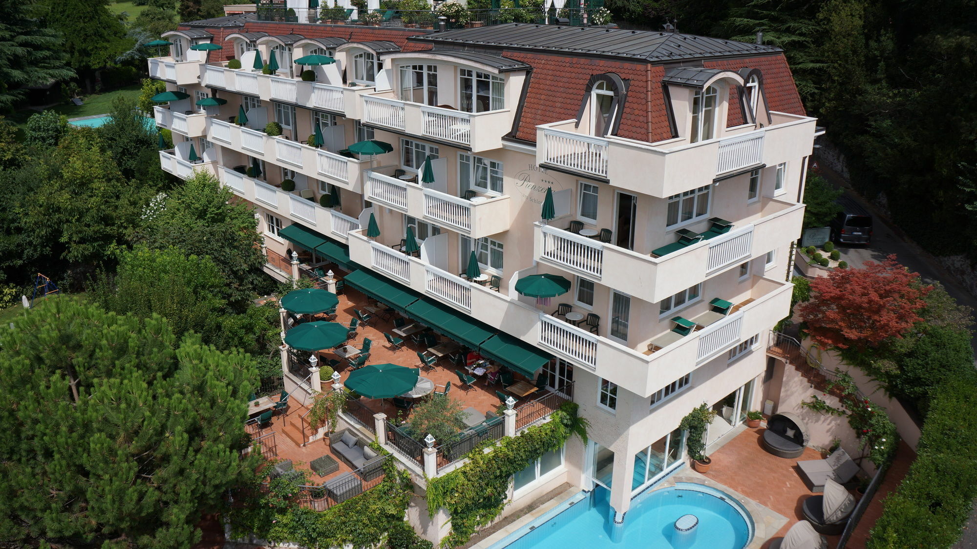 Hotel Pienzenau Am Schlosspark Merano Eksteriør bilde